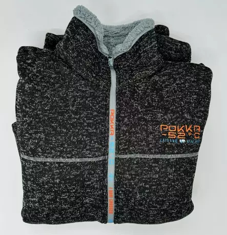 Fleecetakki Pokka Partakko MUSTA - Takit - Multipokkamusta01 - 1