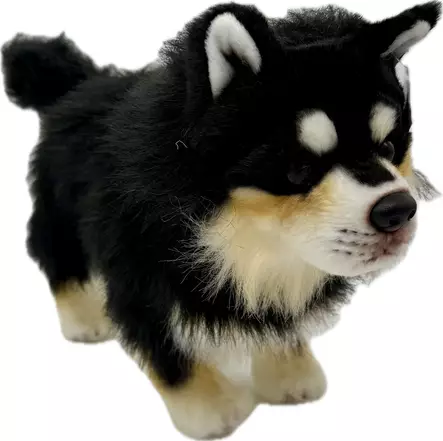 Lapinkoira musta 30cm - Lelut ja pehmolelut - 6430018771922 - 1